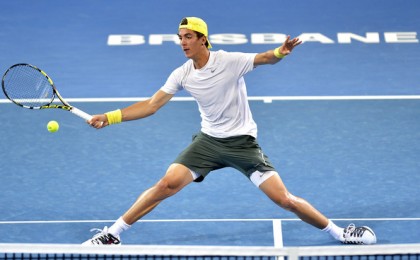 Thanasi+Kokkinakis+Brisbane+International+lxys9HeANxzl